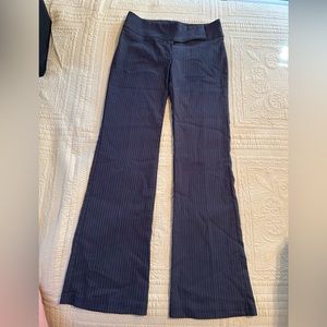 Y2K style low rise trousers